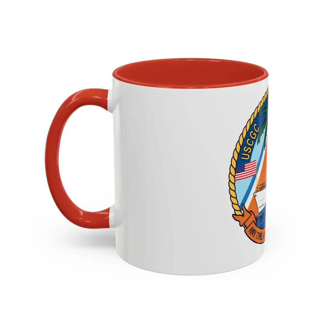 USCGC Key Largo WPB 1324 1 (U.S. Coast Guard) Accent Coffee Mug - Go Mug Yourself