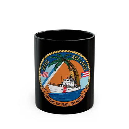 USCGC Key Largo WPB 1324 1 (U.S. Coast Guard) Black Coffee Mug 11oz - Go Mug Yourself