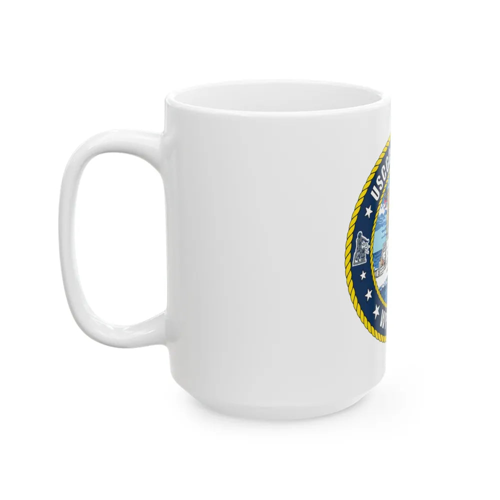 USCGC Key Largo WPB 1324 (U.S. Coast Guard) White Coffee Mug-Go Mug Yourself