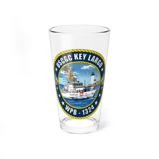 USCGC Key Largo WPB 1324 (U.S. Coast Guard) Pint Glass 16oz 16oz - Go Mug Yourself