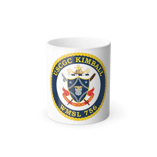 USCGC Kimball WMSL 756 (U.S. Coast Guard) Color Changing Mug 11oz-11oz-Go Mug Yourself