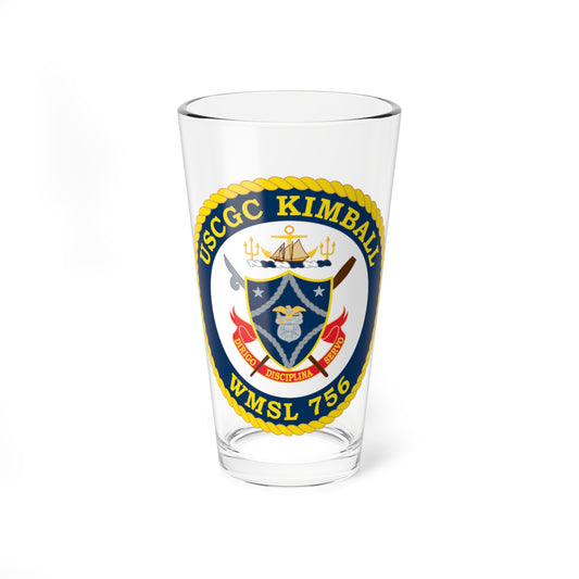 USCGC Kimball WMSL 756 (U.S. Coast Guard) Pint Glass 16oz-16oz-Go Mug Yourself