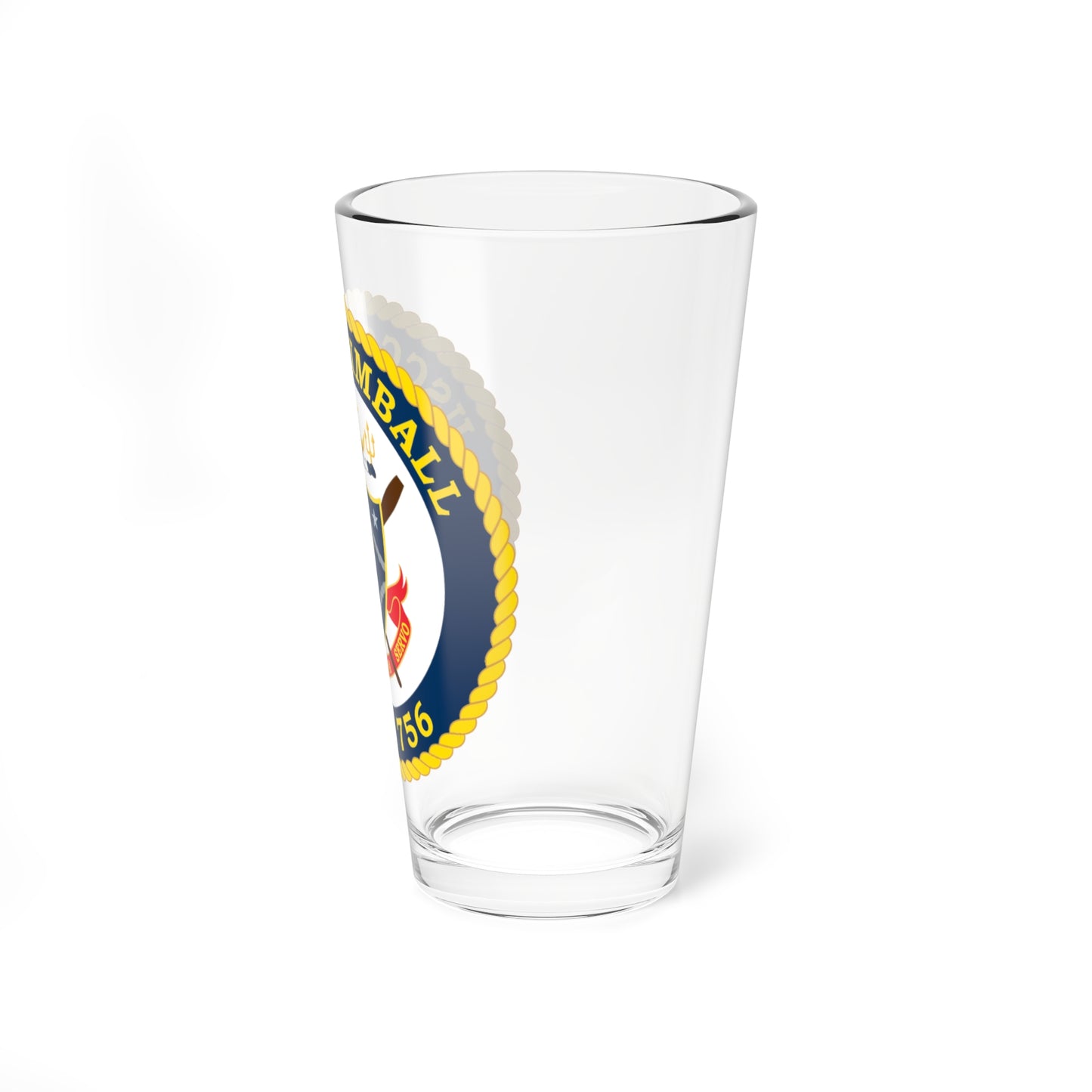 USCGC Kimball WMSL 756 (U.S. Coast Guard) Pint Glass 16oz-Go Mug Yourself