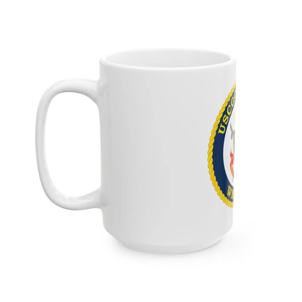 USCGC Kimball WMSL 756 (U.S. Coast Guard) White Coffee Mug-Go Mug Yourself