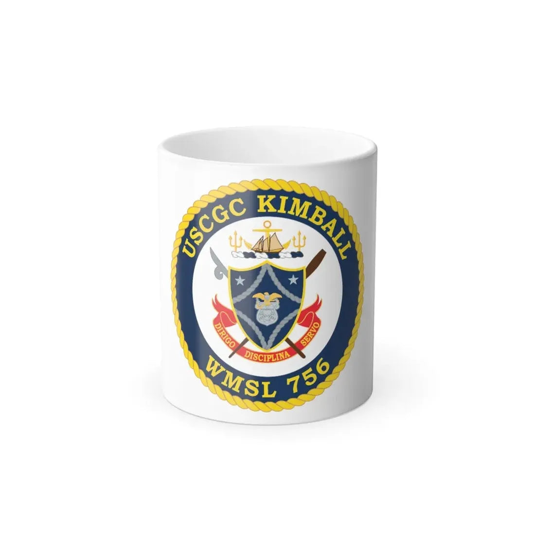 USCGC Kimball WMSL 756 (U.S. Coast Guard) Color Changing Coffee Mug 11oz - Go Mug Yourself