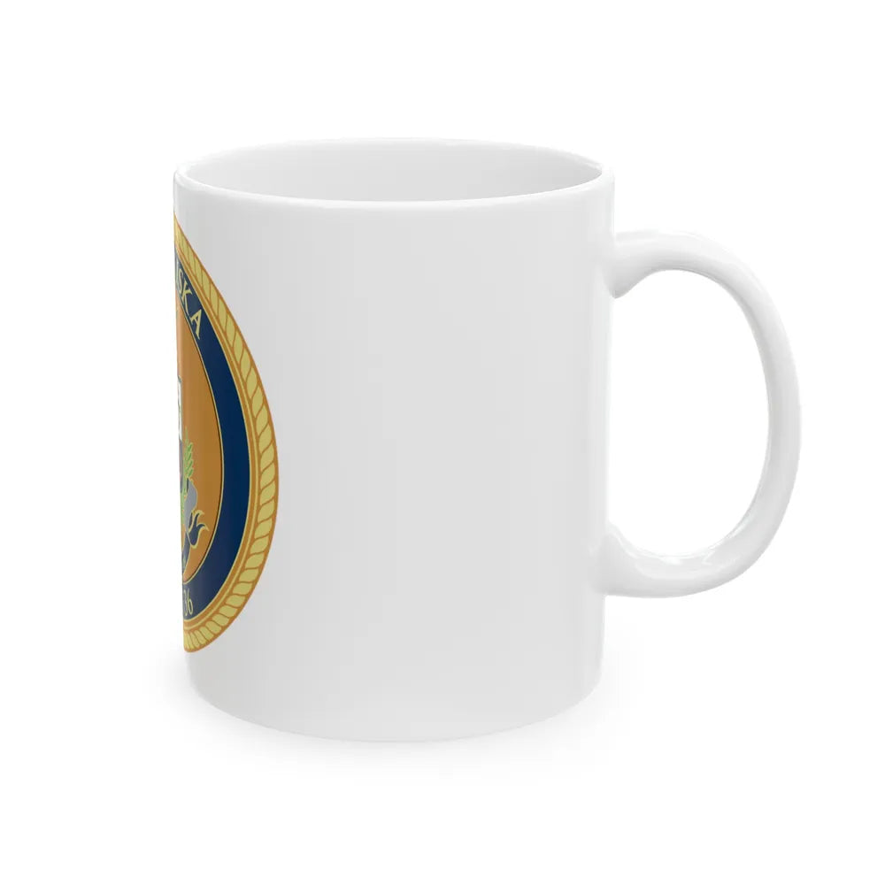 USCGC Kiska WPB 1336 (U.S. Coast Guard) White Coffee Mug-Go Mug Yourself