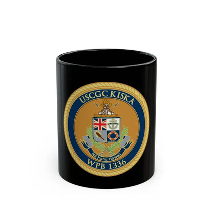 USCGC Kiska WPB 1336 (U.S. Coast Guard) Black Coffee Mug 11oz - Go Mug Yourself
