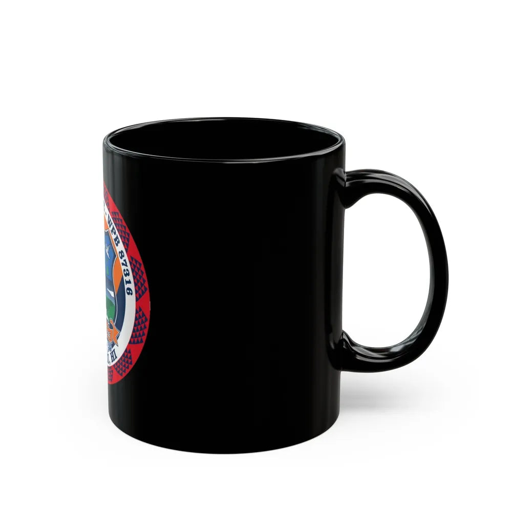 USCGC Kittiwake WPB 87316 (U.S. Coast Guard) Black Coffee Mug-Go Mug Yourself