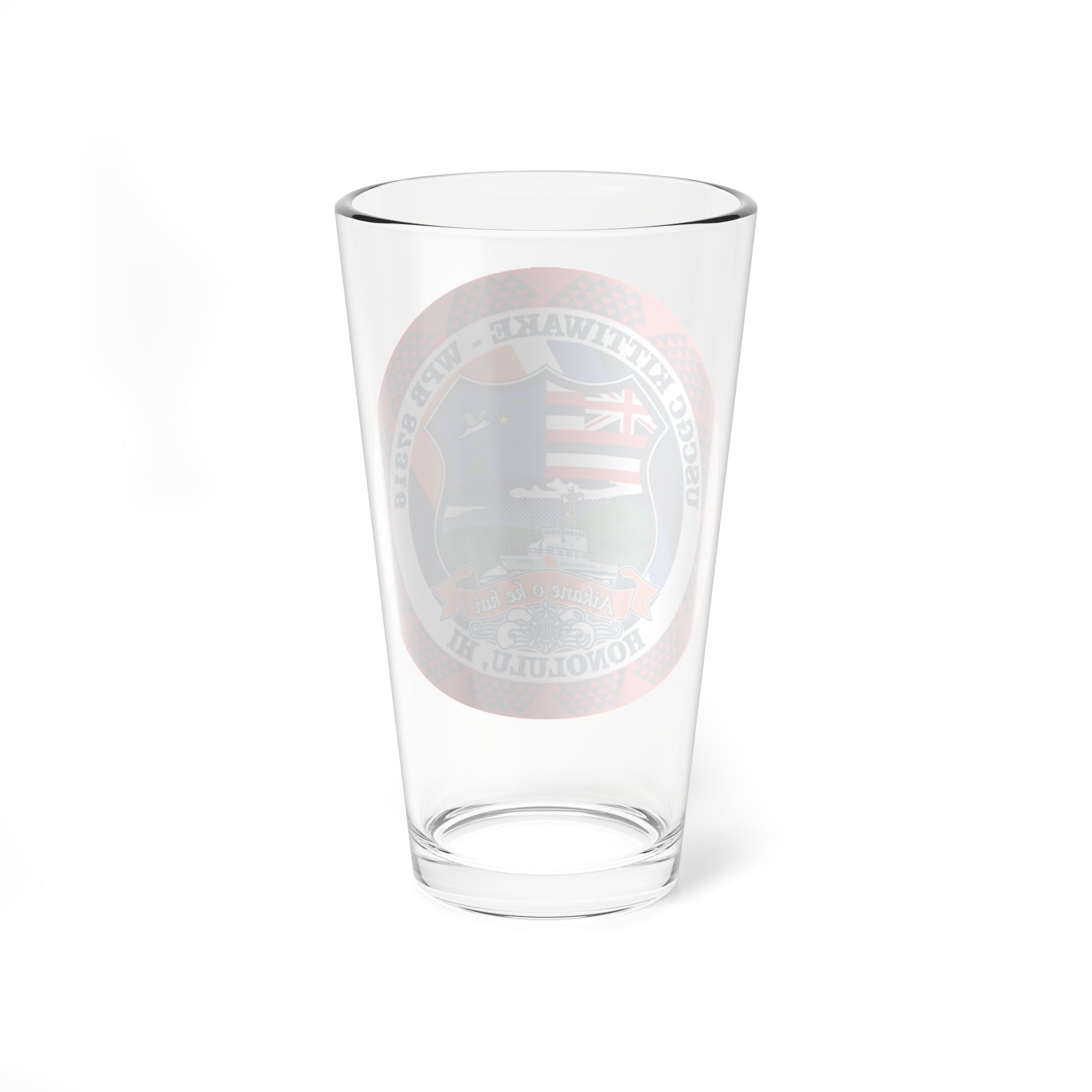 USCGC Kittiwake WPB 87316 (U.S. Coast Guard) Pint Glass 16oz-Go Mug Yourself