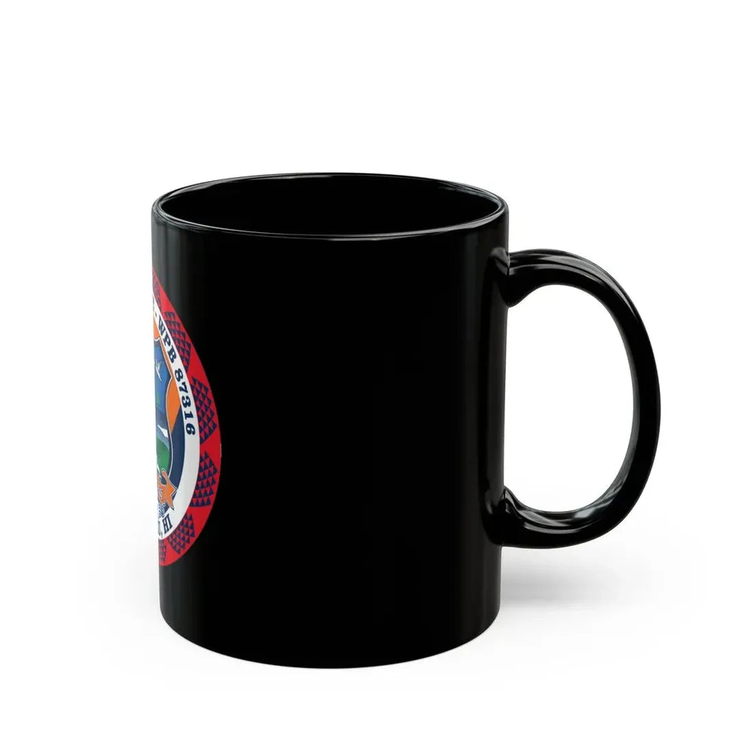 USCGC Kittiwake WPB 87316 (U.S. Coast Guard) Black Coffee Mug - Go Mug Yourself