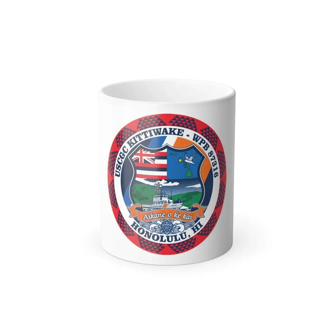 USCGC Kittiwake WPB 87316 (U.S. Coast Guard) Color Changing Coffee Mug 11oz - Go Mug Yourself