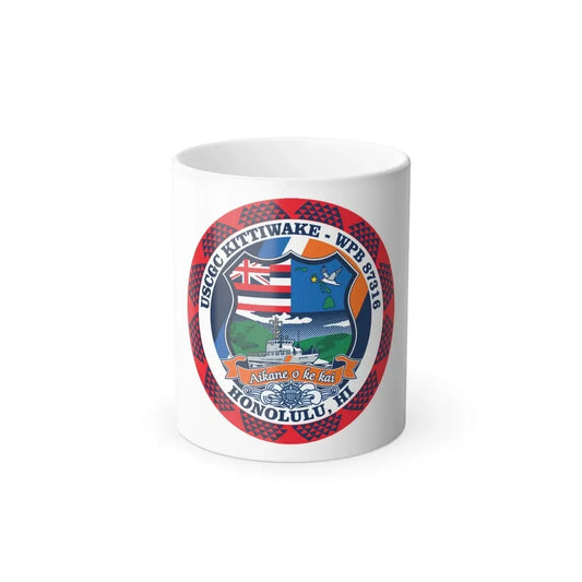 USCGC Kittiwake WPB 87316 (U.S. Coast Guard) Color Changing Coffee Mug 11oz - Go Mug Yourself
