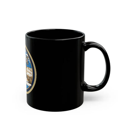 USCGC Liberty Boat (U.S. Coast Guard) Black Coffee Mug-Go Mug Yourself