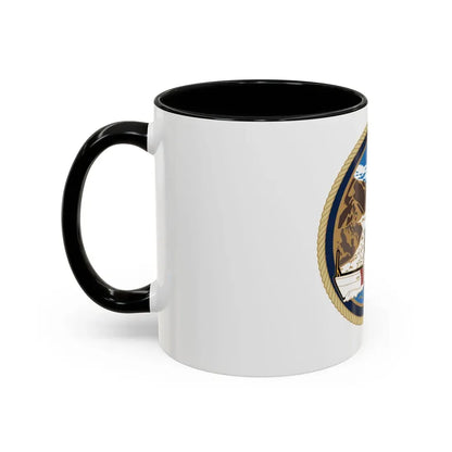 USCGC Liberty Boat (U.S. Coast Guard) Accent Coffee Mug - Go Mug Yourself