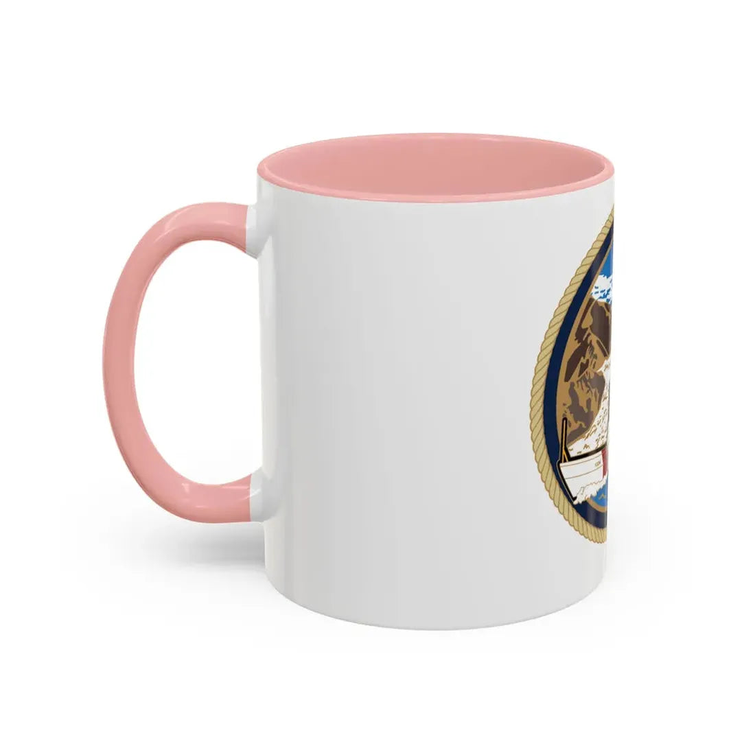 USCGC Liberty Boat (U.S. Coast Guard) Accent Coffee Mug - Go Mug Yourself