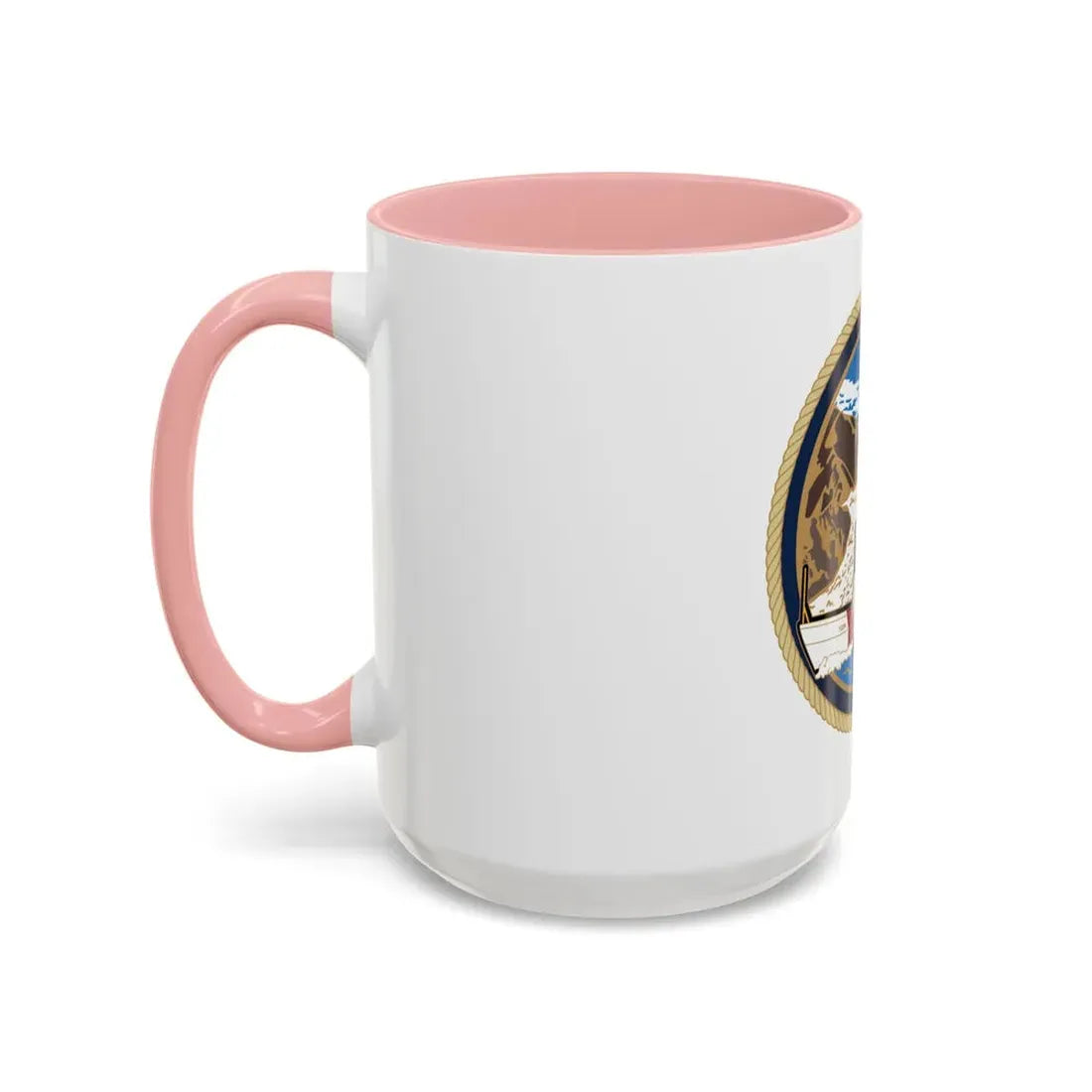 USCGC Liberty Boat (U.S. Coast Guard) Accent Coffee Mug - Go Mug Yourself