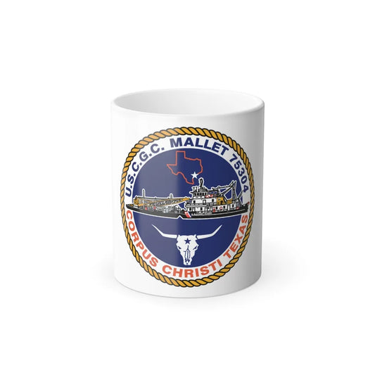 USCGC Mallet 75304 (U.S. Coast Guard) Color Changing Mug 11oz-11oz-Go Mug Yourself