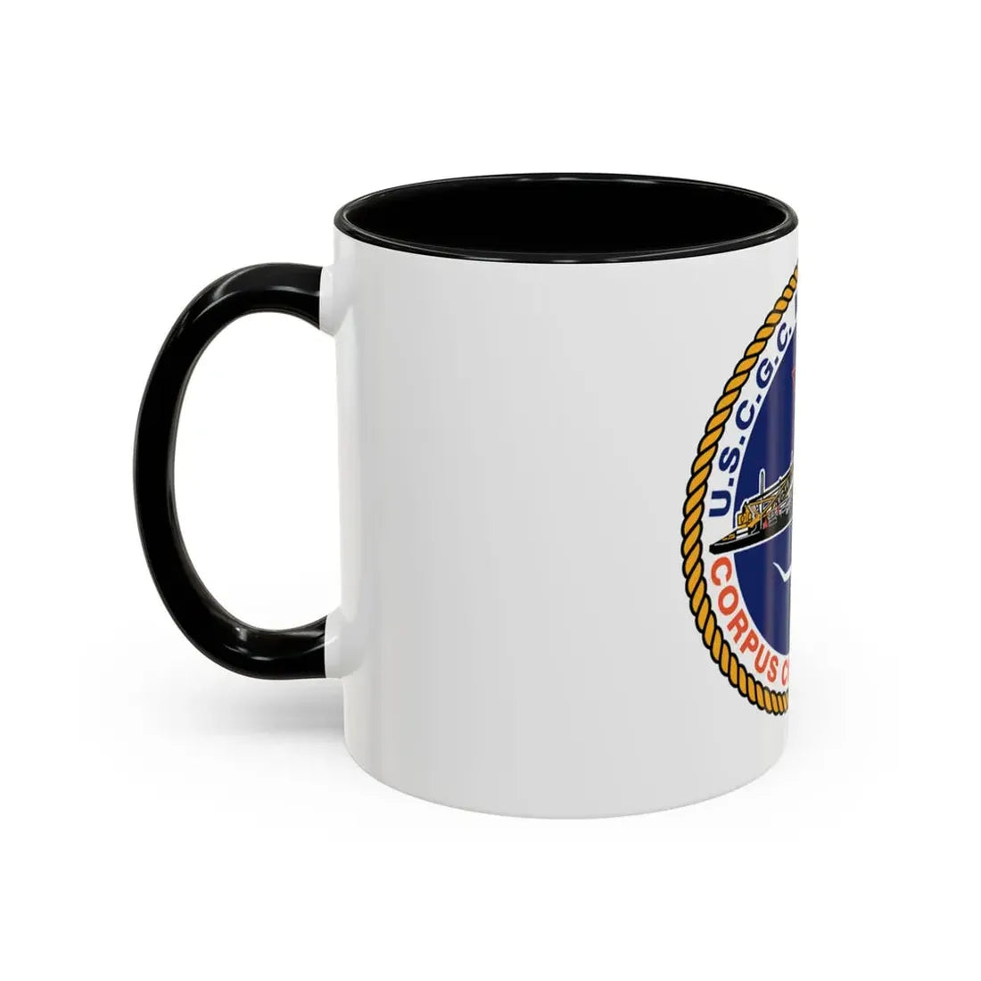 USCGC Mallet 75304 (U.S. Coast Guard) Accent Coffee Mug - Go Mug Yourself