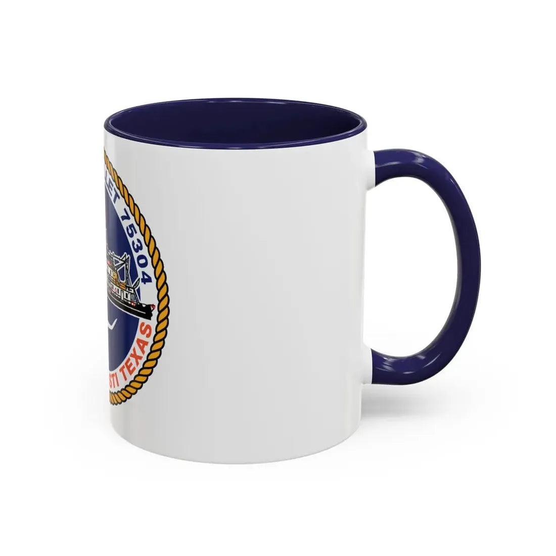 USCGC Mallet 75304 (U.S. Coast Guard) Accent Coffee Mug - Go Mug Yourself