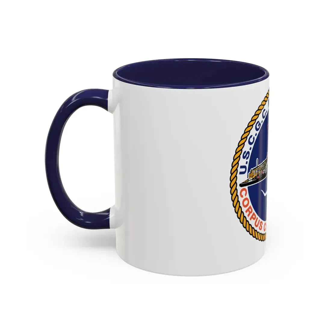 USCGC Mallet 75304 (U.S. Coast Guard) Accent Coffee Mug - Go Mug Yourself