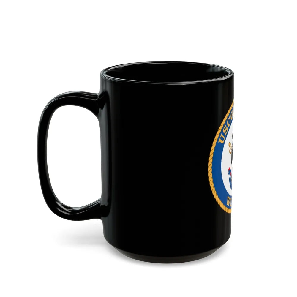 USCGC Maple WLB 207 1 (U.S. Coast Guard) Black Coffee Mug-Go Mug Yourself