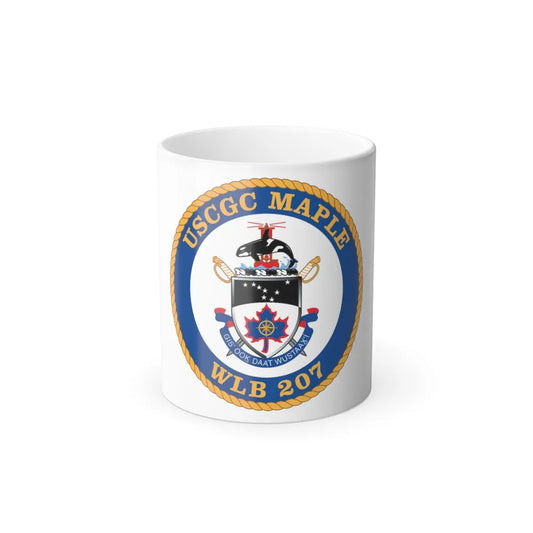 USCGC Maple WLB 207 1 (U.S. Coast Guard) Color Changing Mug 11oz-11oz-Go Mug Yourself