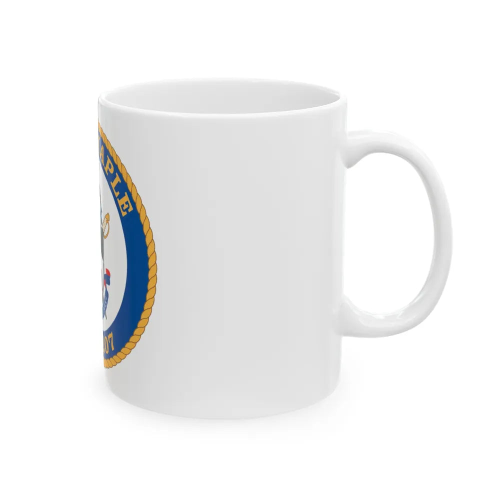 USCGC Maple WLB 207 1 (U.S. Coast Guard) White Coffee Mug-Go Mug Yourself