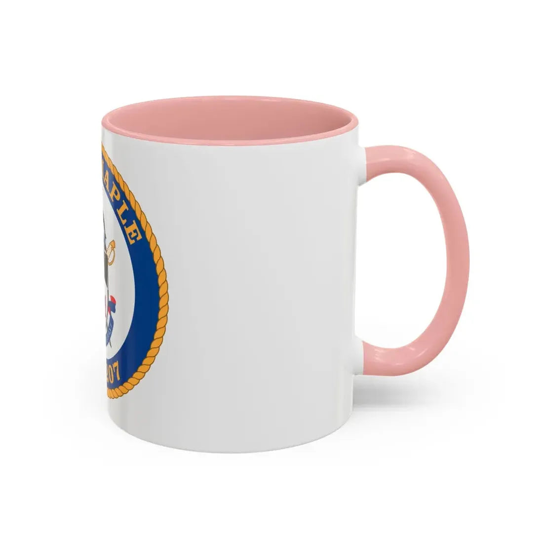 USCGC Maple WLB 207 1 (U.S. Coast Guard) Accent Coffee Mug - Go Mug Yourself
