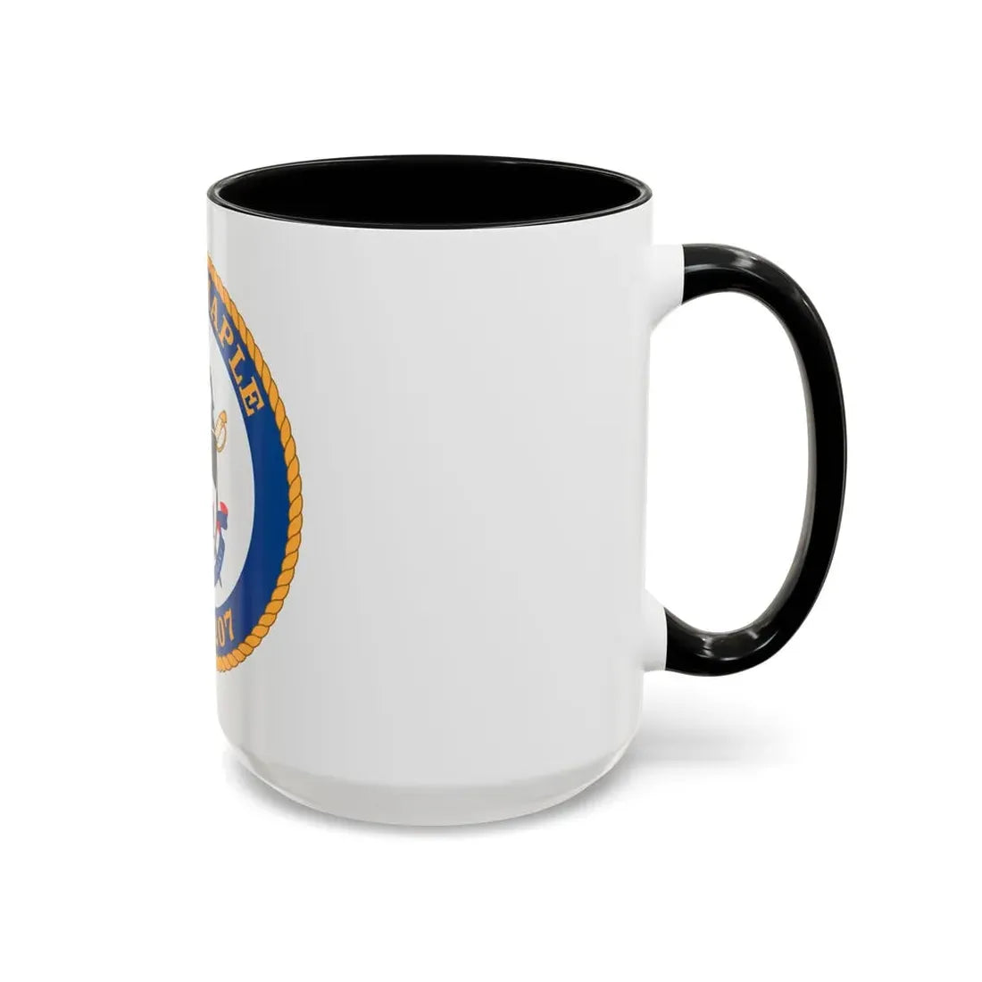 USCGC Maple WLB 207 1 (U.S. Coast Guard) Accent Coffee Mug - Go Mug Yourself