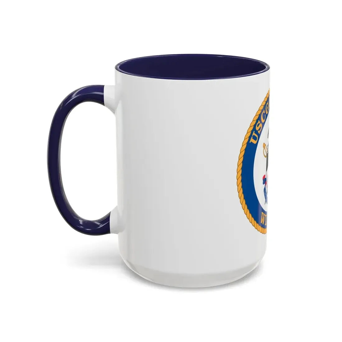 USCGC Maple WLB 207 1 (U.S. Coast Guard) Accent Coffee Mug - Go Mug Yourself