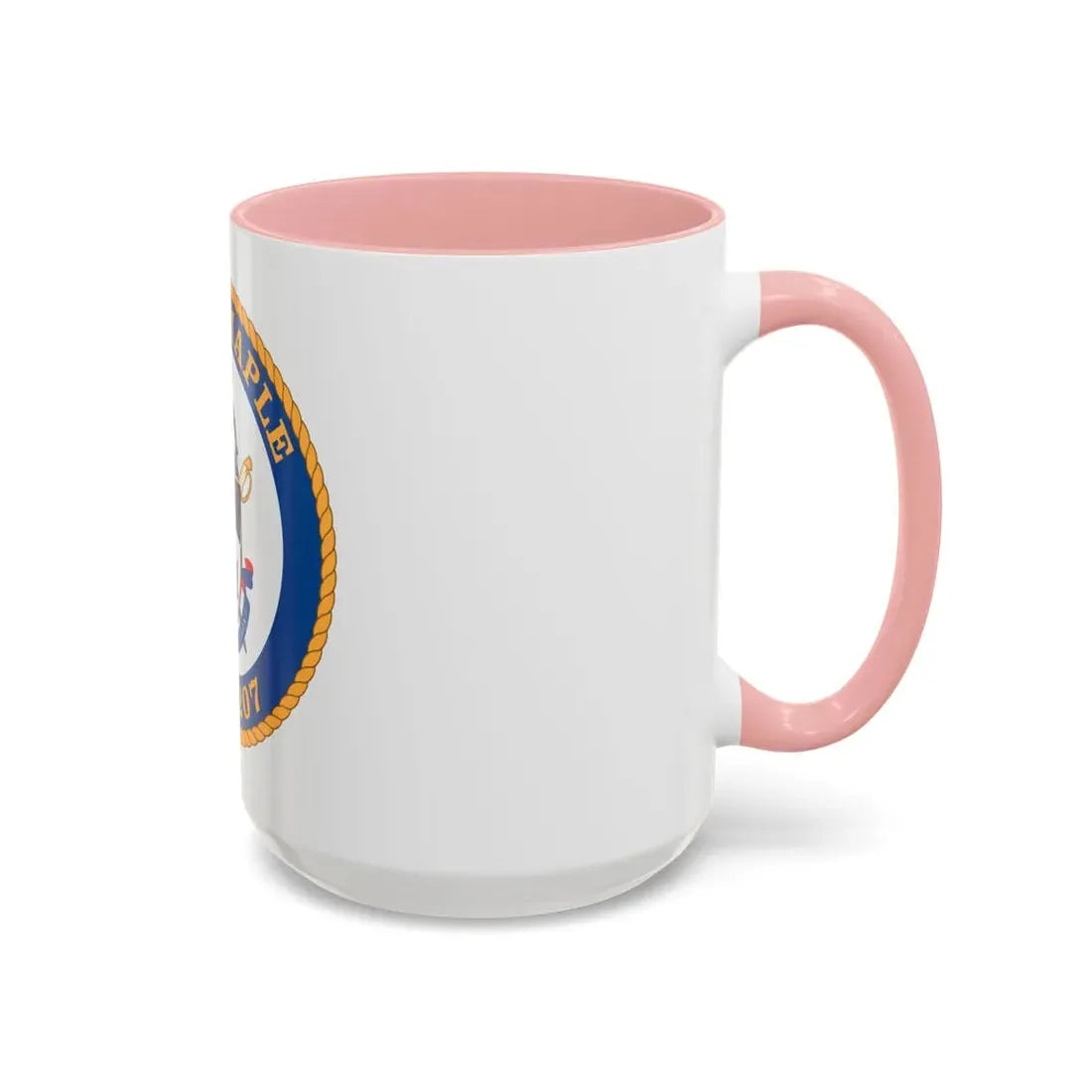 USCGC Maple WLB 207 1 (U.S. Coast Guard) Accent Coffee Mug - Go Mug Yourself