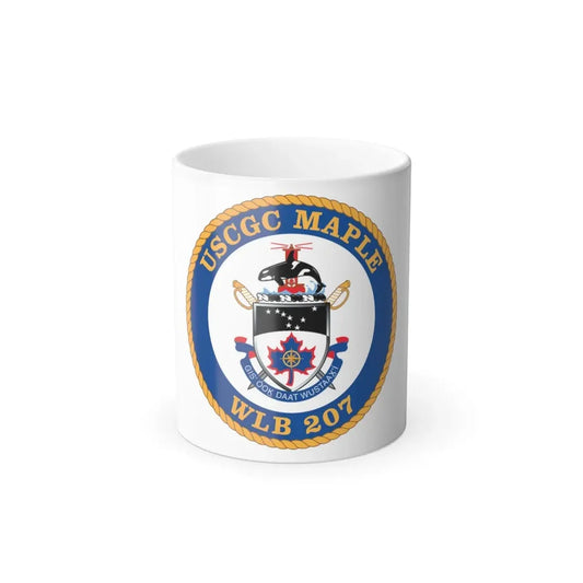 USCGC Maple WLB 207 1 (U.S. Coast Guard) Color Changing Coffee Mug 11oz - Go Mug Yourself