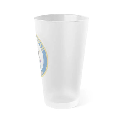 USCGC Maple WLB 207 1 (U.S. Coast Guard) Frosted Pint Glass 16oz - Go Mug Yourself