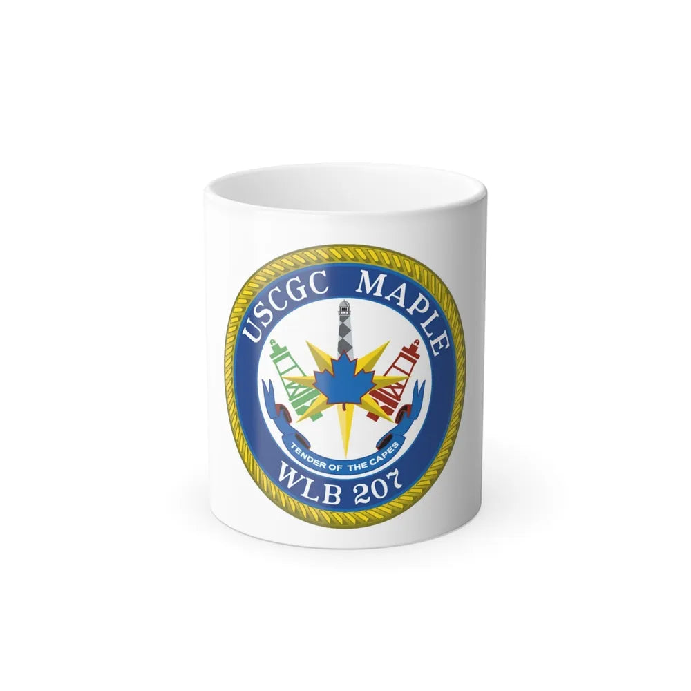 USCGC Maple WLB 207 (U.S. Coast Guard) Color Changing Mug 11oz-11oz-Go Mug Yourself