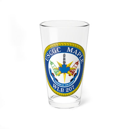 USCGC Maple WLB 207 (U.S. Coast Guard) Pint Glass 16oz-16oz-Go Mug Yourself