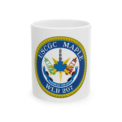 USCGC Maple WLB 207 (U.S. Coast Guard) White Coffee Mug-11oz-Go Mug Yourself