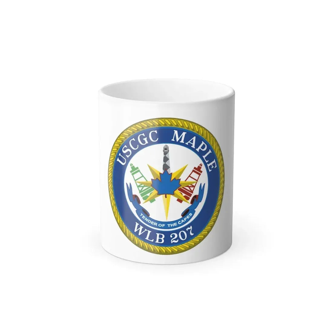 USCGC Maple WLB 207 (U.S. Coast Guard) Color Changing Coffee Mug 11oz - Go Mug Yourself