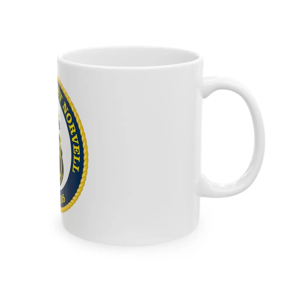 USCGC Margaret Norvell WPC 1105 (U.S. Coast Guard) White Coffee Mug-Go Mug Yourself