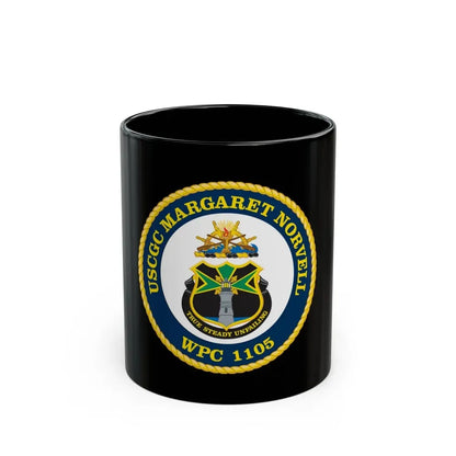 USCGC Margaret Norvell WPC 1105 (U.S. Coast Guard) Black Coffee Mug 11oz - Go Mug Yourself