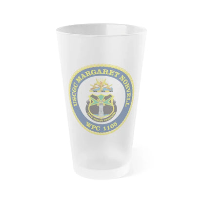 USCGC Margaret Norvell WPC 1105 (U.S. Coast Guard) Frosted Pint Glass 16oz Default Title - Go Mug Yourself