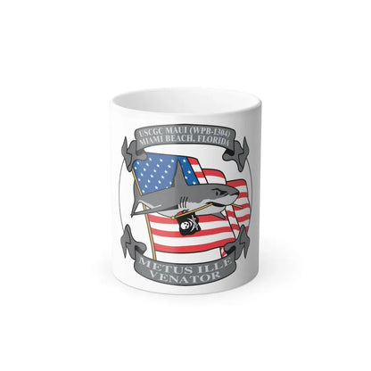 USCGC Maui WPB 1304 (U.S. Coast Guard) Color Changing Coffee Mug 11oz - Go Mug Yourself