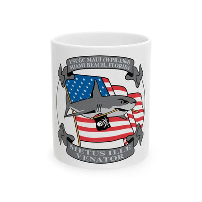 USCGC Maui WPB 1304 (U.S. Coast Guard) White Coffee Mug 11oz - Go Mug Yourself
