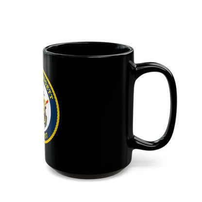 USCGC MIDGETT WMSL 757 (U.S. Coast Guard) Black Coffee Mug-Go Mug Yourself