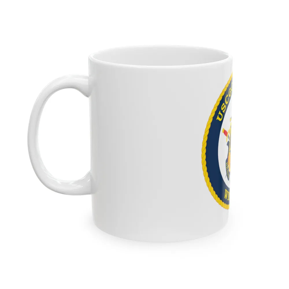 USCGC MIDGETT WMSL 757 (U.S. Coast Guard) White Coffee Mug-Go Mug Yourself