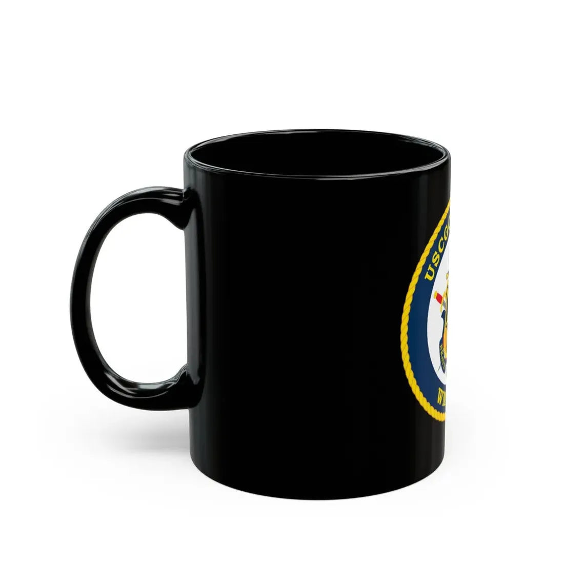 USCGC MIDGETT WMSL 757 (U.S. Coast Guard) Black Coffee Mug - Go Mug Yourself