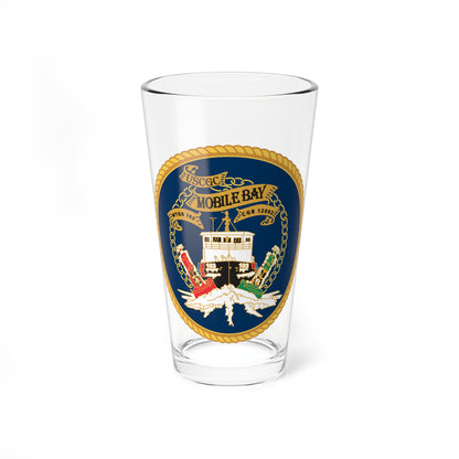 USCGC Mobile Bay WTGB 103 (U.S. Coast Guard) Pint Glass 16oz-16oz-Go Mug Yourself