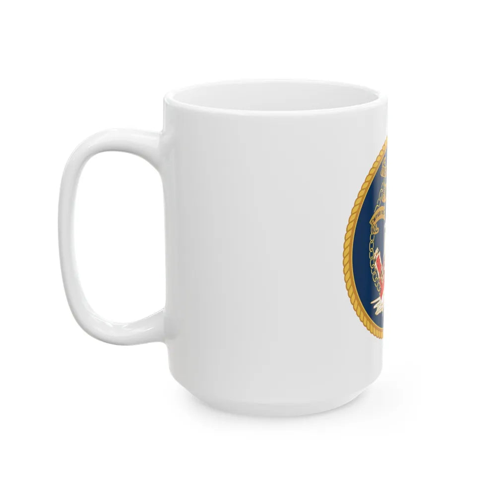 USCGC Mobile Bay WTGB 103 (U.S. Coast Guard) White Coffee Mug-Go Mug Yourself