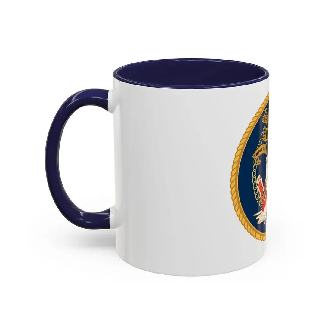 USCGC Mobile Bay WTGB 103 (U.S. Coast Guard) Accent Coffee Mug - Go Mug Yourself