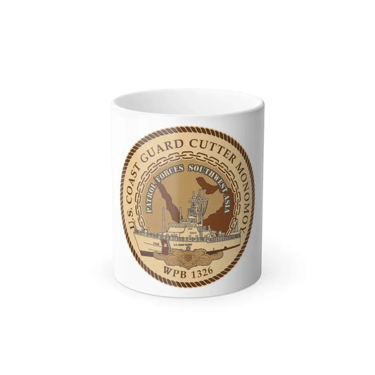 USCGC Monomoy WPB 1326 (U.S. Coast Guard) Color Changing Coffee Mug 11oz - Go Mug Yourself
