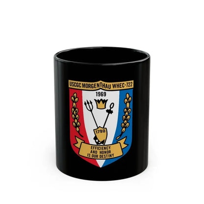USCGC Morgentthau Whec 722 (U.S. Coast Guard) Black Coffee Mug - Go Mug Yourself